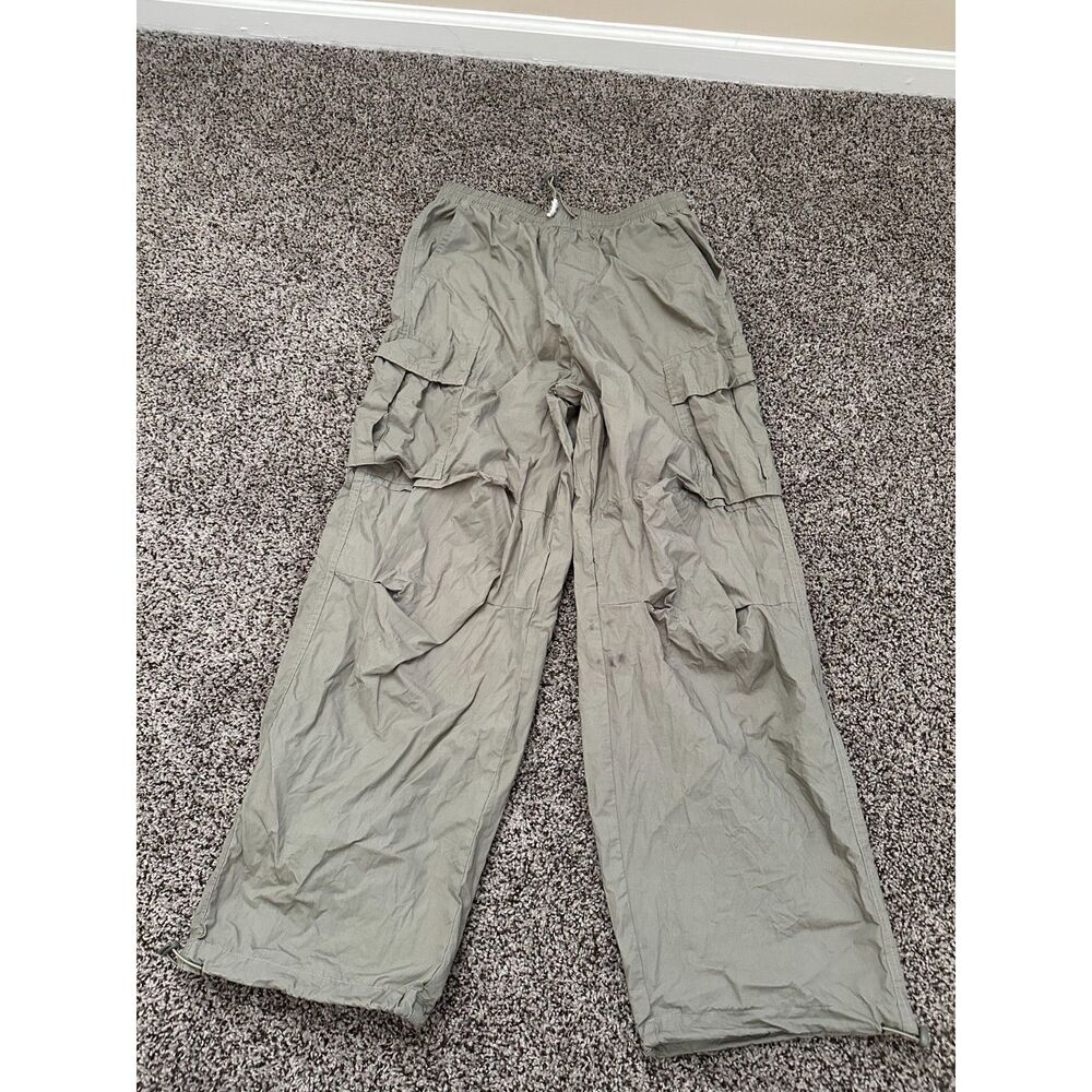 Flawed - PacSun Olive Green Baggy Cargo Pants Size Small - Style 133SP246005
